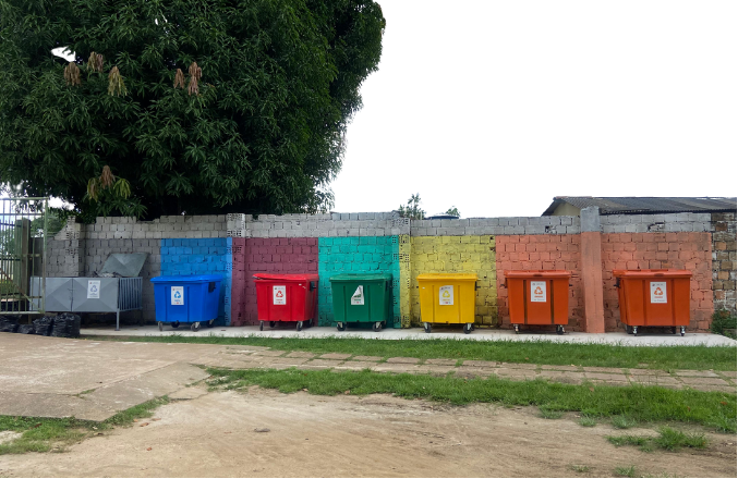 Imagem da Central de Resíduos Sólidos ICET